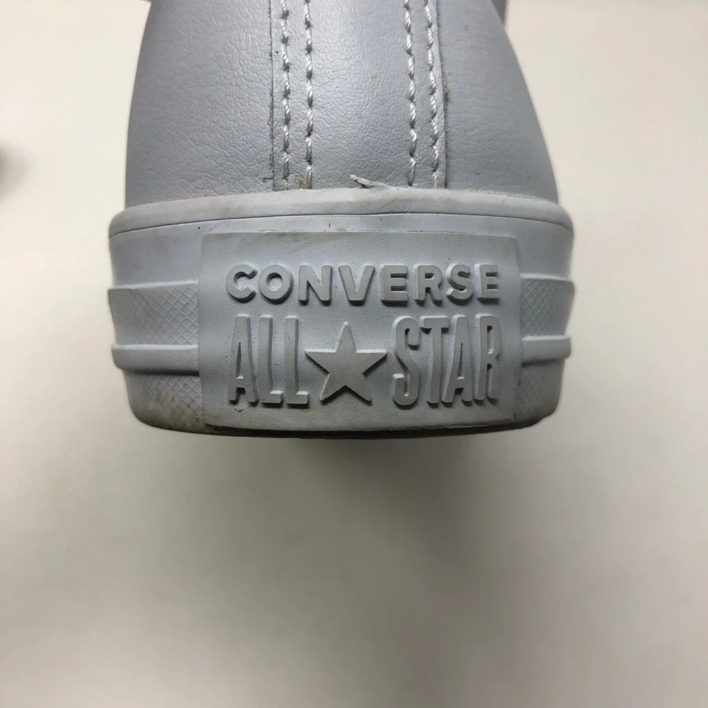 Converse Chuck Taylor All Star Punk Strap Sneaker Shoes Womens 7 Gray Streetwear - Picture 16 of 16